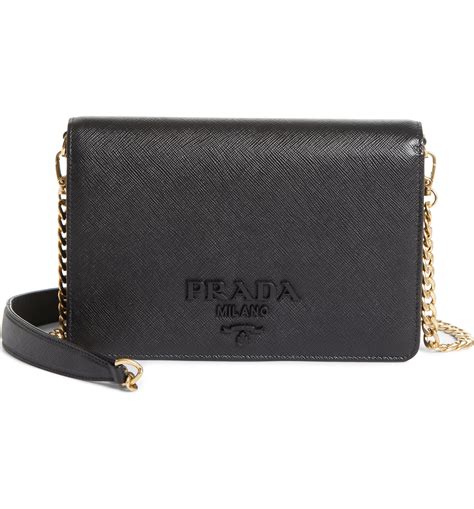 prada small monochrome crossbody bag|Prada bag with small pouch.